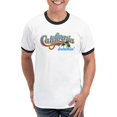 thumbnail image 1 of CafePress - CALIFORNIA DREAMIN T Shirt - 100% Cotton Ringed T-Shirt, 1 of 4