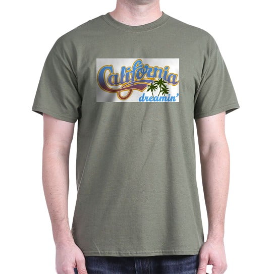 CafePress - CALIFORNIA DREAMIN T Shirt - Men's Classic Cotton T-Shirts