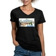 thumbnail image 1 of CafePress - CALIFORNIA DREAMIN T Shirt - Women's V-Neck Dark T-Shirt, 1 of 4