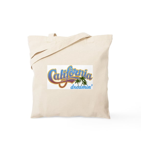 CafePress - CALIFORNIA DREAMIN Tote Bag - Unisex Canvas Tote Bag, Beige, 1-Piece