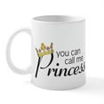 thumbnail image 1 of CafePress - CALL ME PRINCESS Mug - 11 oz Ceramic Mug - Novelty Coffee Tea Cup, 1 of 3