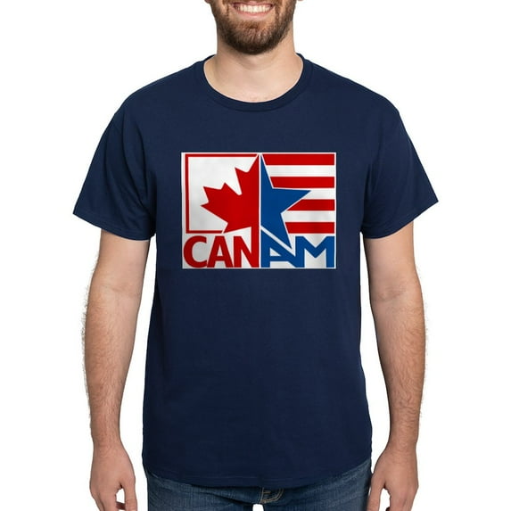CafePress - CANAM Ash Grey T Shirt - Men's Classic Graphic Cotton T-Shirt