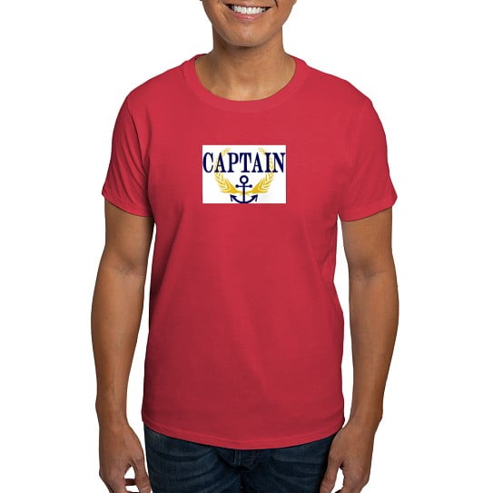 CafePress - CAPTAIN T Shirt - Men's Classic Cotton T-Shirts