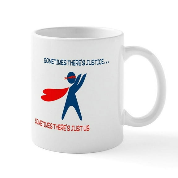 CafePress - CASA Hero Justice Mug - 11 oz Ceramic Mug - Novelty Coffee Tea Cup