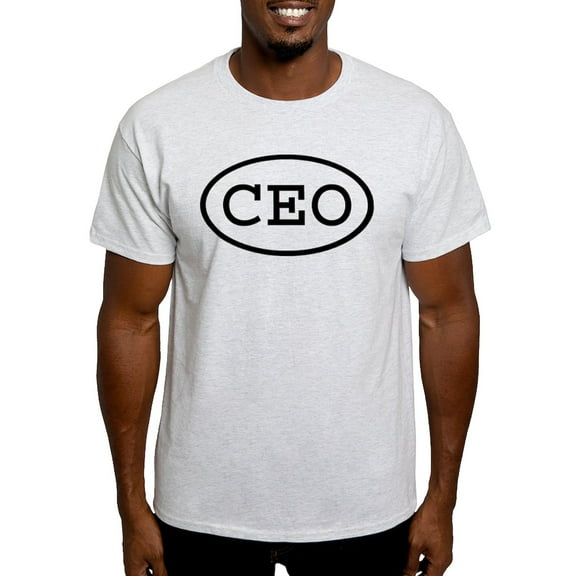CafePress - CEO Oval Light T Shirt - Light T-Shirt - CP