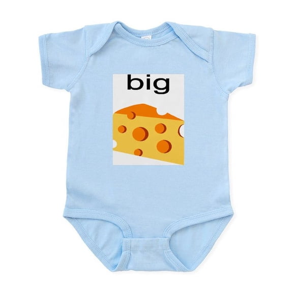 CafePress - CHEESE Infant Bodysuit - Baby Light Bodysuit, Size Newborn - 24 Months