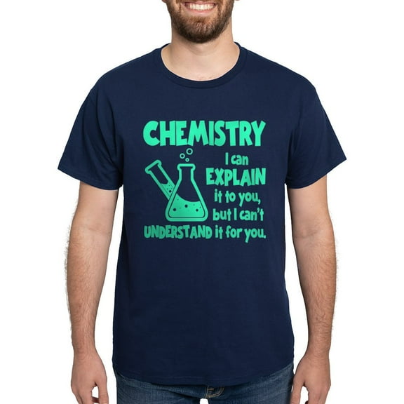 CafePress - CHEMISTRY Dark T Shirt - Men's Classic Graphic Cotton T-Shirt