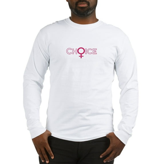 CafePress - CHOICE Long Sleeve T Shirt - Unisex Cotton Long Sleeve T-Shirt