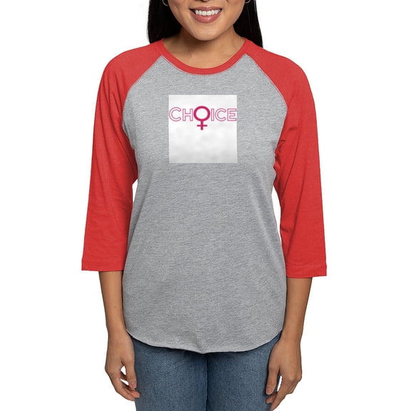 CafePress - CHOICE Women's Baseball T Shirt - Womens Baseball Tee