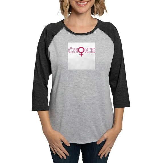 CafePress - CHOICE Women's Baseball T Shirt - Womens Baseball Tee