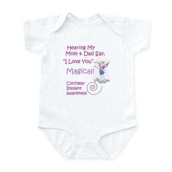 CafePress - CI Fairy Infant Bodysuit - Baby Light Bodysuit, Size Newborn - 24 Months