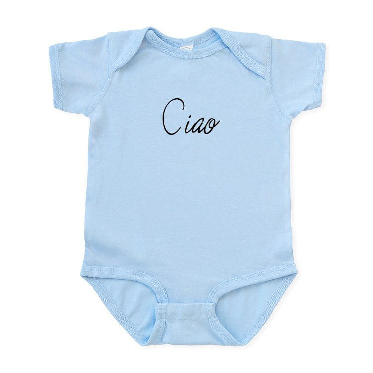 CafePress - CIAO! ITALIAN Baby Onesie - Baby Light Bodysuit, Size Newborn - 24 Months