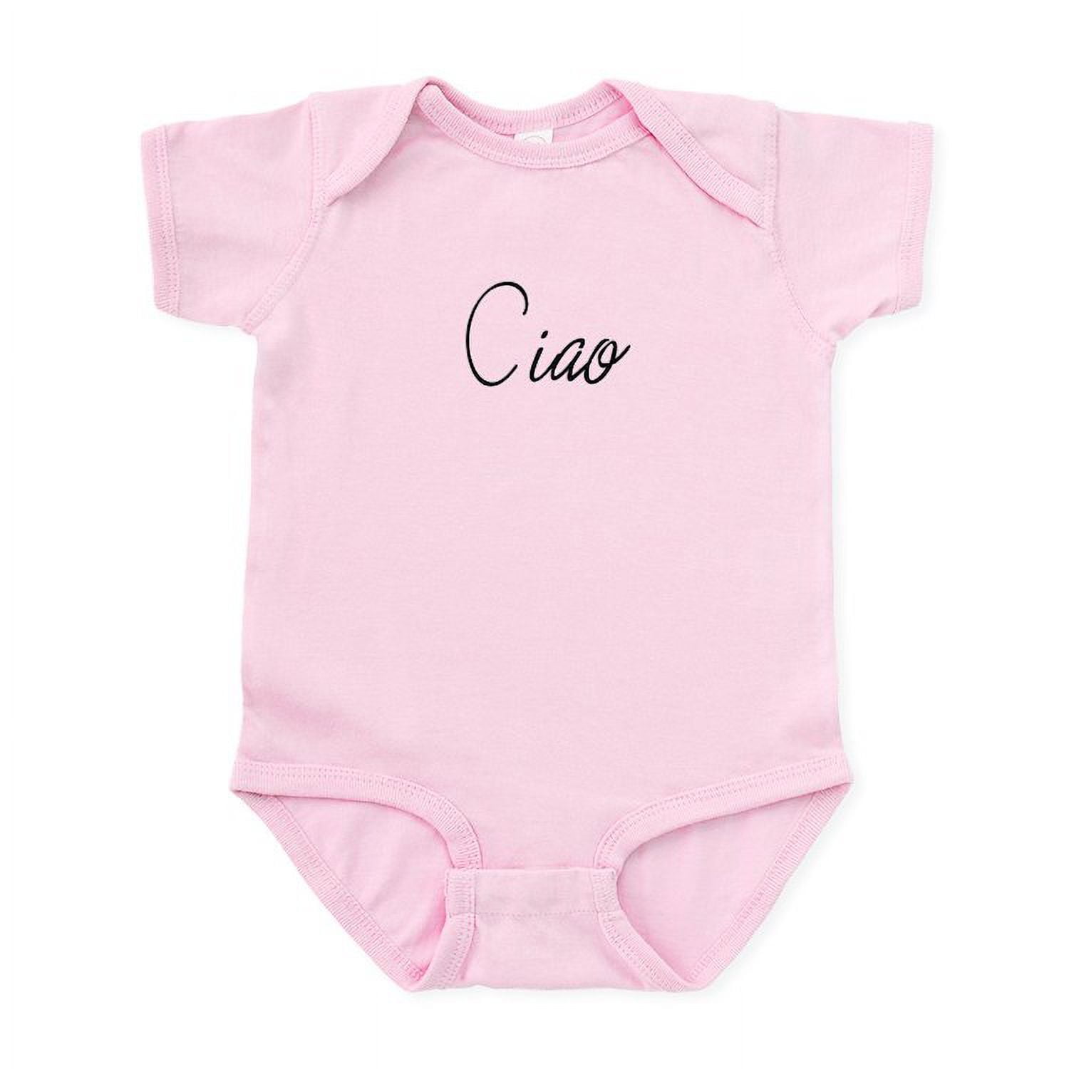 CafePress - CIAO! ITALIAN Baby Onesie - Baby Light Bodysuit, Size Newborn - 24 Months