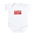 thumbnail image 1 of CafePress - CLASS OF 2036 Fre Red 300 Body Suit - Baby Light Bodysuit, Size Newborn - 24 Months, 1 of 4
