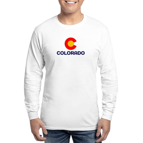 CafePress - CO Colorado Long Sleeve T Shirt - Unisex Cotton Long Sleeve T-Shirt