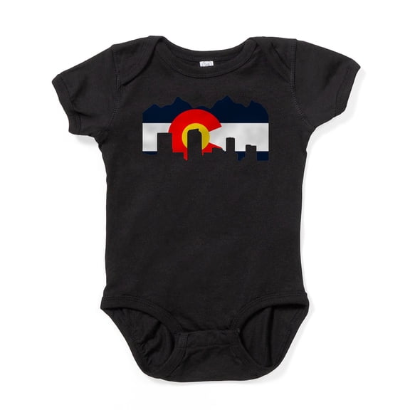 CafePress - CO_Flag2 - Cute Infant Bodysuit Baby Romper - Size Newborn - 24 Months