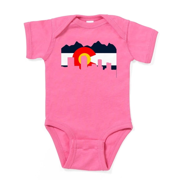 CafePress - CO_Flag2 - Cute Infant Bodysuit Baby Romper - Size Newborn - 24 Months