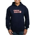 thumbnail image 1 of CafePress - COFFEE QUEEN Hoodie - Pullover Hoodie, Classic, Comfortable Hooded Sweatshirt, 1 of 4
