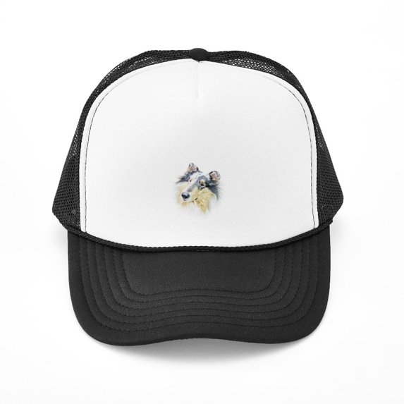 CafePress - COLLIE DOG - Adjustable Unisex Printed Trucker Hat with Mesh Back