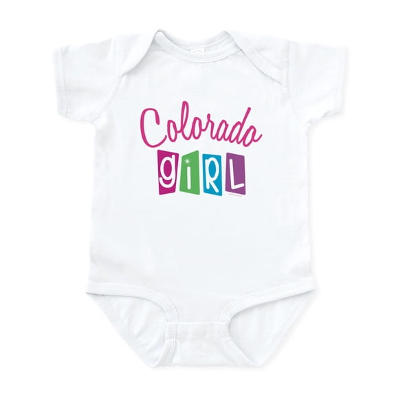 CafePress - COLORADO GIRL! Infant Bodysuit - Baby Light Bodysuit, Size Newborn - 24 Months
