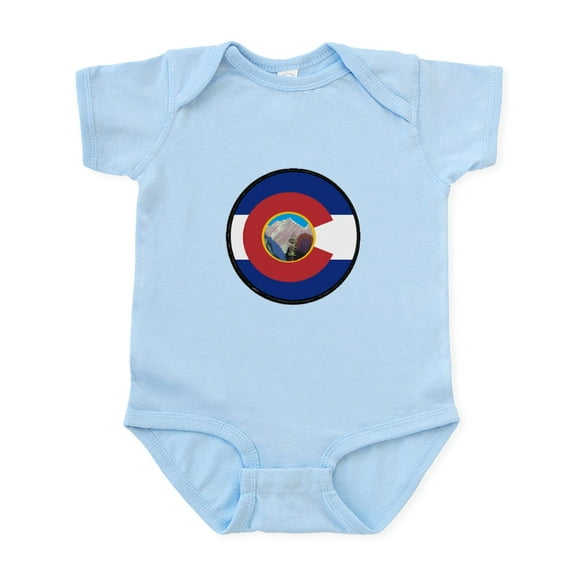 CafePress - COLORADO SPLENDOR Body Suit - Baby Light Bodysuit, Size Newborn - 24 Months