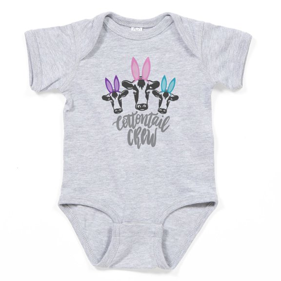 CafePress - COTTONTAIL CREW Body Suit - Cute Infant Bodysuit Baby Romper - Size Newborn - 24 Months