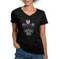 thumbnail image 1 of CafePress - COTTONTAIL CREW T Shirt - Women's V-Neck Dark T-Shirt, 1 of 4