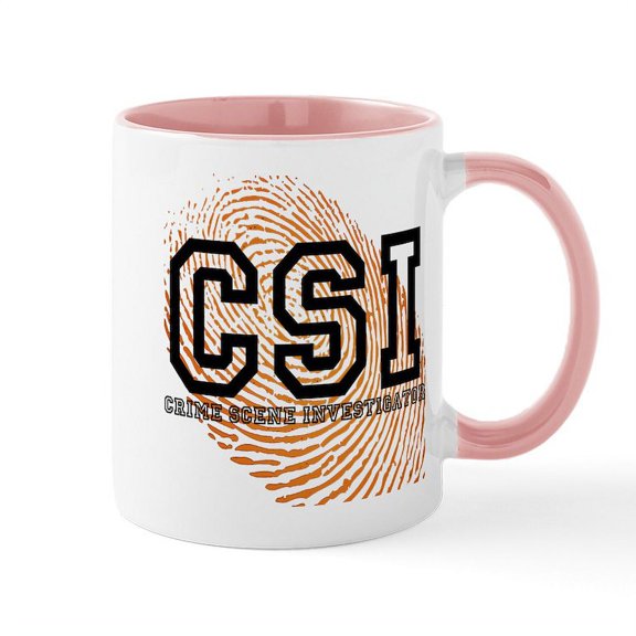 CafePress - CSI TV Show Mug - 11 oz Ceramic Mug - Novelty Coffee Tea Cup