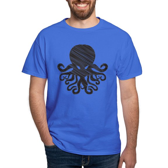 CafePress - CTHULHU Dark T Shirt - Men's Classic Graphic Cotton T-Shirt