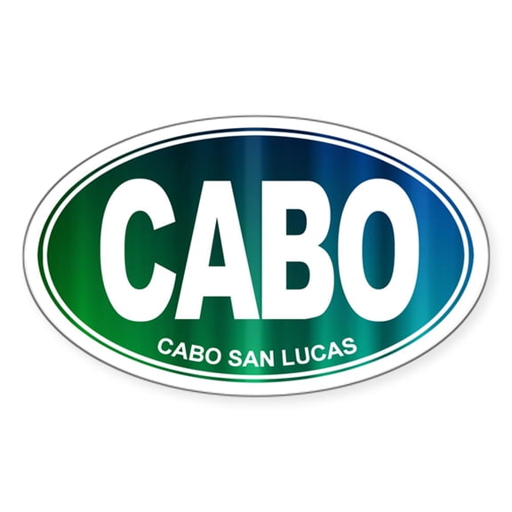 CafePress - Cabo San Lucas - Sticker (Oval)