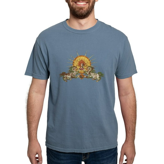CafePress - Cafepress_Tibet_Trans T Shirt - Mens Comfort Colors Shirt