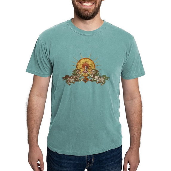 CafePress - Cafepress_Tibet_Trans T Shirt - Mens Comfort Colors Shirt