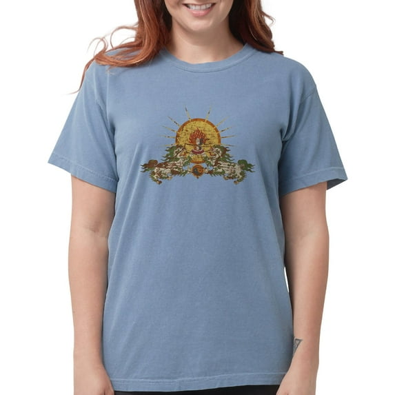 CafePress - Cafepress_Tibet_Trans Women's Comfort Colors® T Sh - Womens Comfort Colors® Shirt