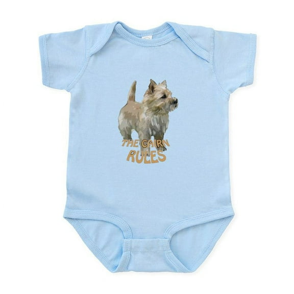 CafePress - Cairn Rules Infant Bodysuit - Baby Light Bodysuit, Size Newborn - 24 Months