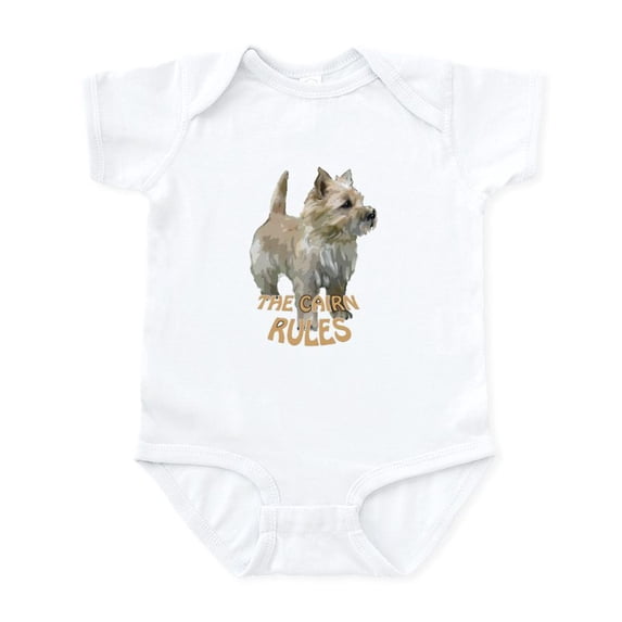 CafePress - Cairn Rules Infant Bodysuit - Baby Light Bodysuit, Size Newborn - 24 Months