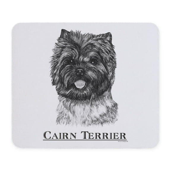 CafePress - Cairn Terrier Dog Breed Mousepad - Non-slip Rubber Mousepad, Gaming Mouse Pad