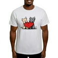 thumbnail image 1 of CafePress - Cairn Terrier Heartfelt Duo Light T Shirt - Men's Classic Graphic T-Shirt, 1 of 4