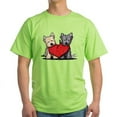 thumbnail image 1 of CafePress - Cairn Terrier Heartfelt Duo Light T Shirt - Light T-Shirt - CP, 1 of 4