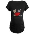 thumbnail image 1 of CafePress - Cairn Terrier Heartfelt Duo Maternity Dark T Shirt - Maternity Dark T-Shirt, 1 of 3