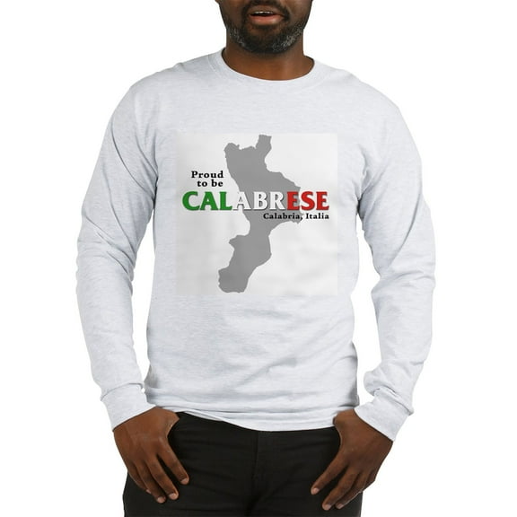 CafePress - Calabria Men's Long Sleeve T Shirt - Unisex Cotton Long Sleeve T-Shirt