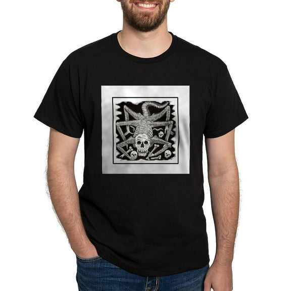 CafePress - Calavera Huerista Black T Shirt - Men's Classic Graphic Cotton T-Shirt