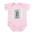 thumbnail image 1 of CafePress - Calavera With Bottle Infant Creeper - Baby Light Bodysuit, Size Newborn - 24 Months, 1 of 4