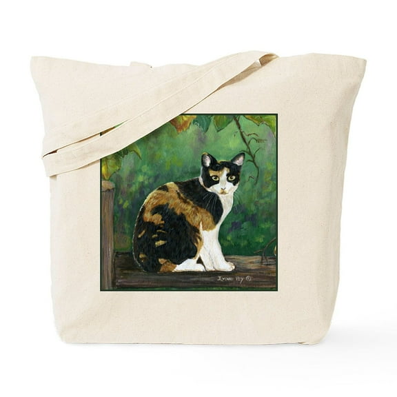 CafePress - Calico Cat Tote Bag - Unisex Canvas Tote Bag, Beige, 1-Piece
