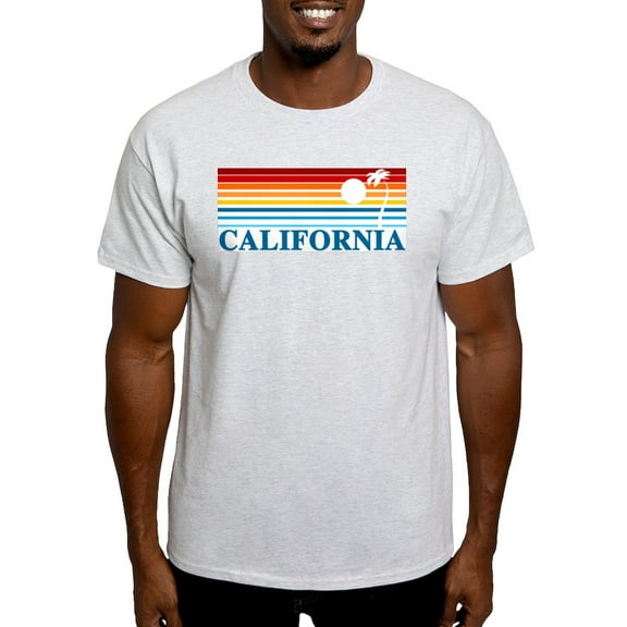 CafePress - California Ash Grey T Shirt - Men's Classic Graphic T-Shirt