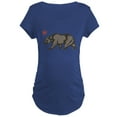 thumbnail image 1 of CafePress - California Bear With Star Maternity Dark T Shirt - Maternity Dark T-Shirt, 1 of 3