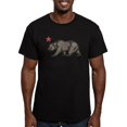 thumbnail image 1 of CafePress - California Bear With Star Men's Fitted T Shirt (Da - Men's Fitted T-Shirt, 1 of 4