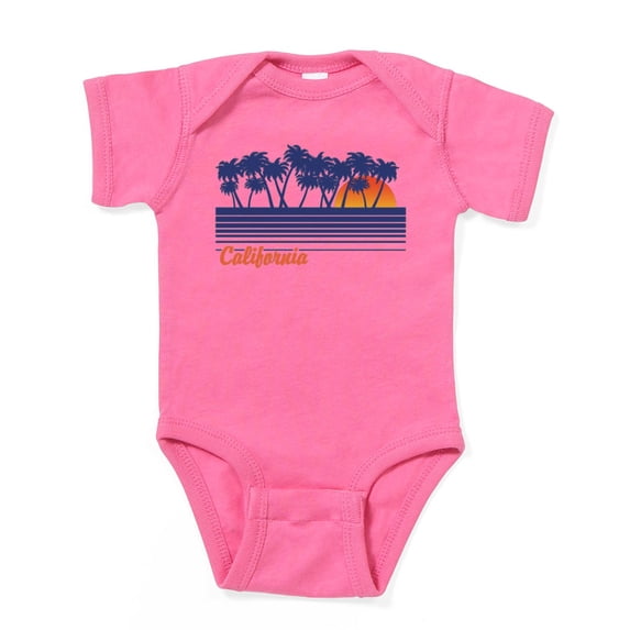 CafePress - California - Cute Infant Bodysuit Baby Romper - Size Newborn - 24 Months