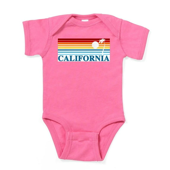 CafePress - California - Cute Infant Bodysuit Baby Romper - Size Newborn - 24 Months