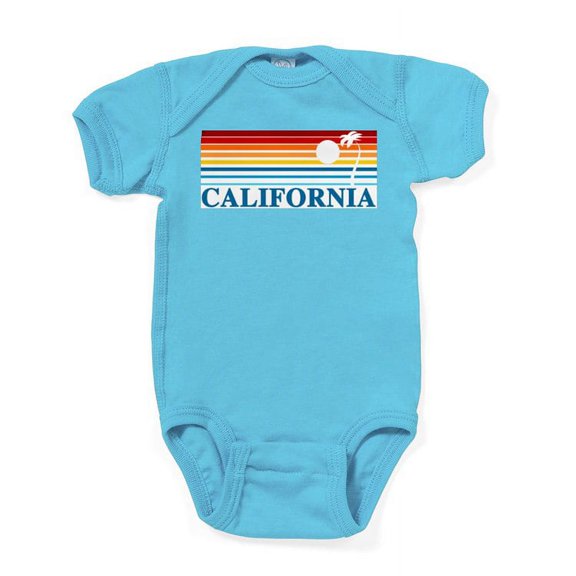 CafePress - California - Cute Infant Bodysuit Baby Romper - Size Newborn - 24 Months