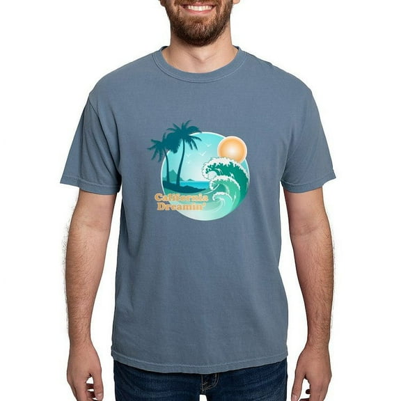 CafePress - California Dreamin' T Shirt - Mens Comfort Colors Shirt
